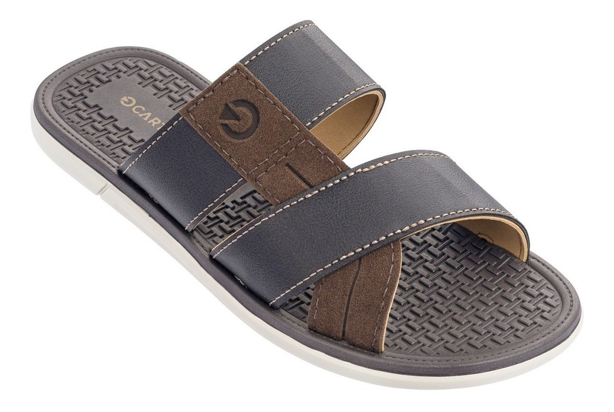 Chinelo Masculino Cartago Mali X Slide Marrom - R$ 54,90 em Mercado Livre