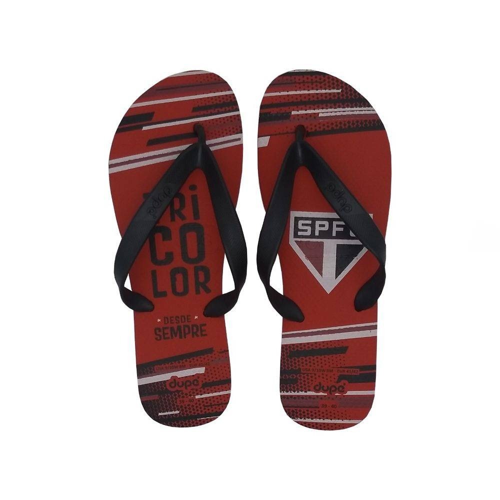 Chinelo Sandália São Paulo Oficial Adulto 41/42 - R$ 37,49 em Mercado Livre