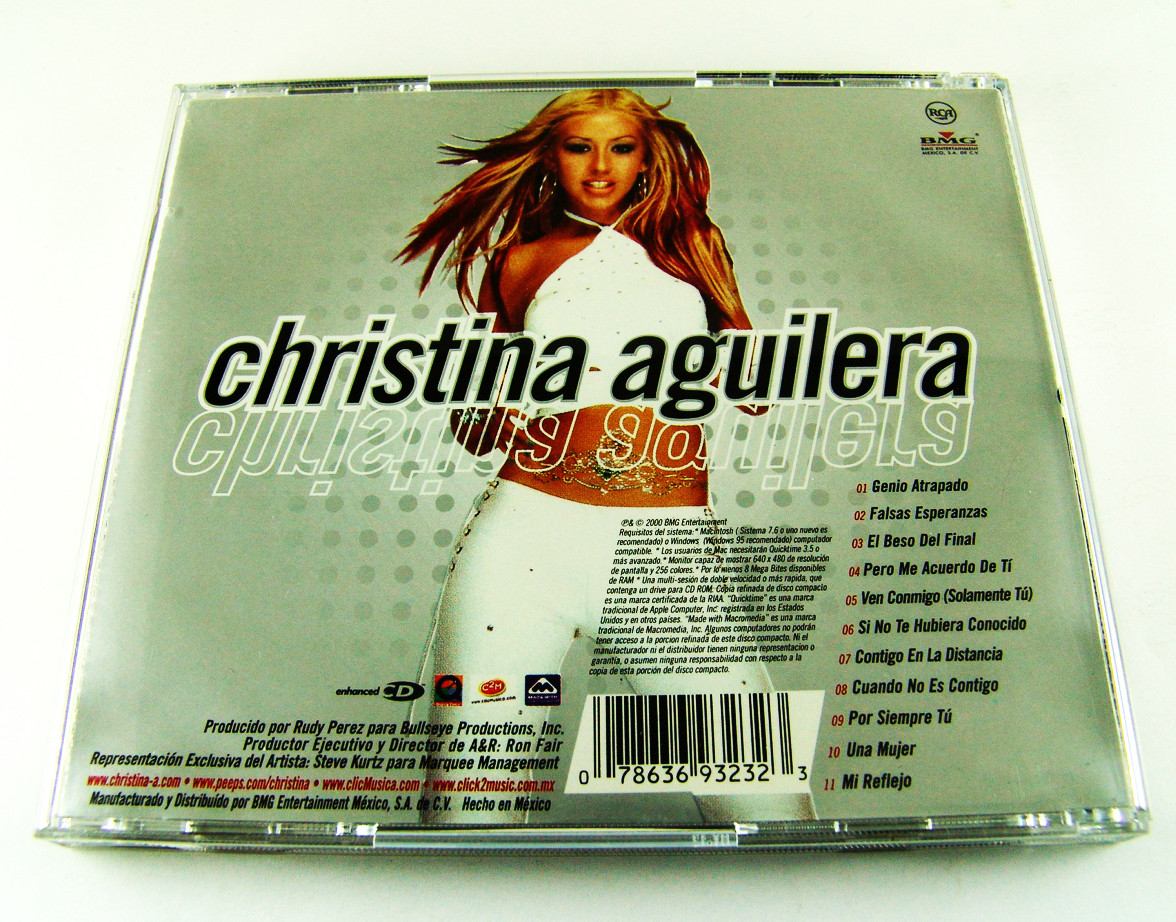 christina aguilera cd mi reflejo christina aguilera cd mi reflejo