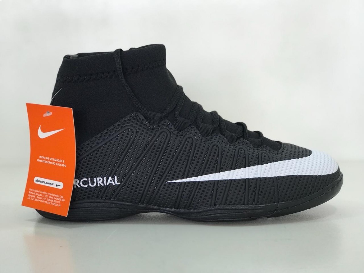 chuteira mercurial futsal botinha