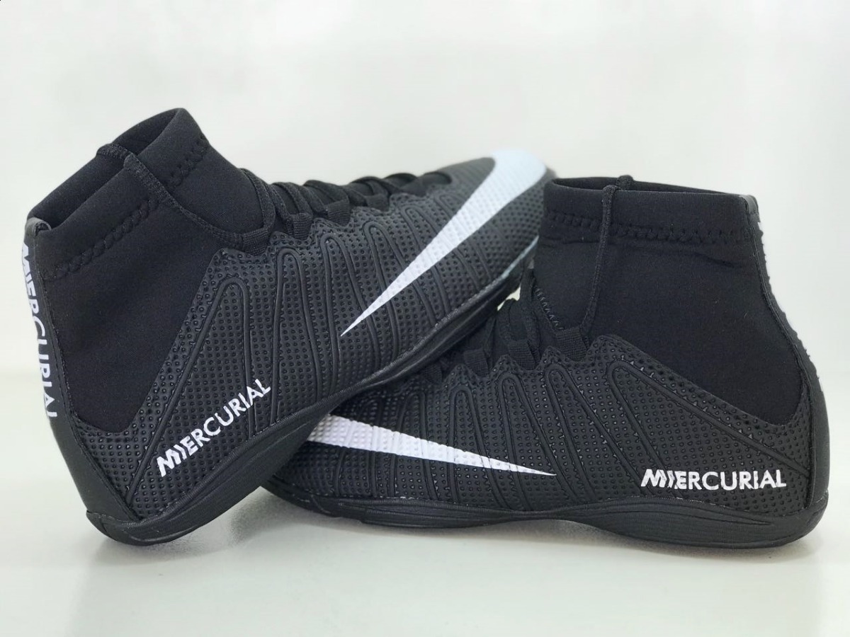 chuteira nike futsal botinha mercado livre