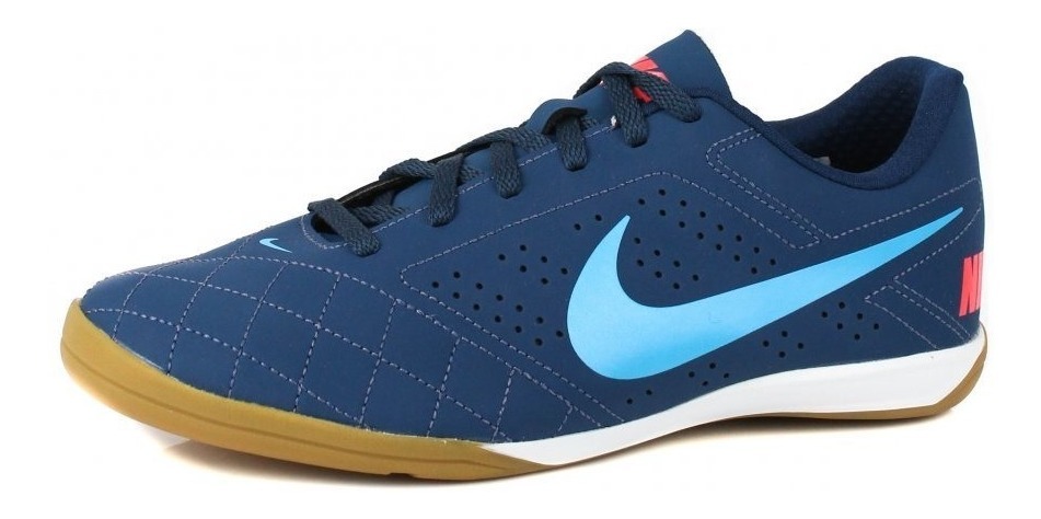 chuteira futsal nike beco 2 azul