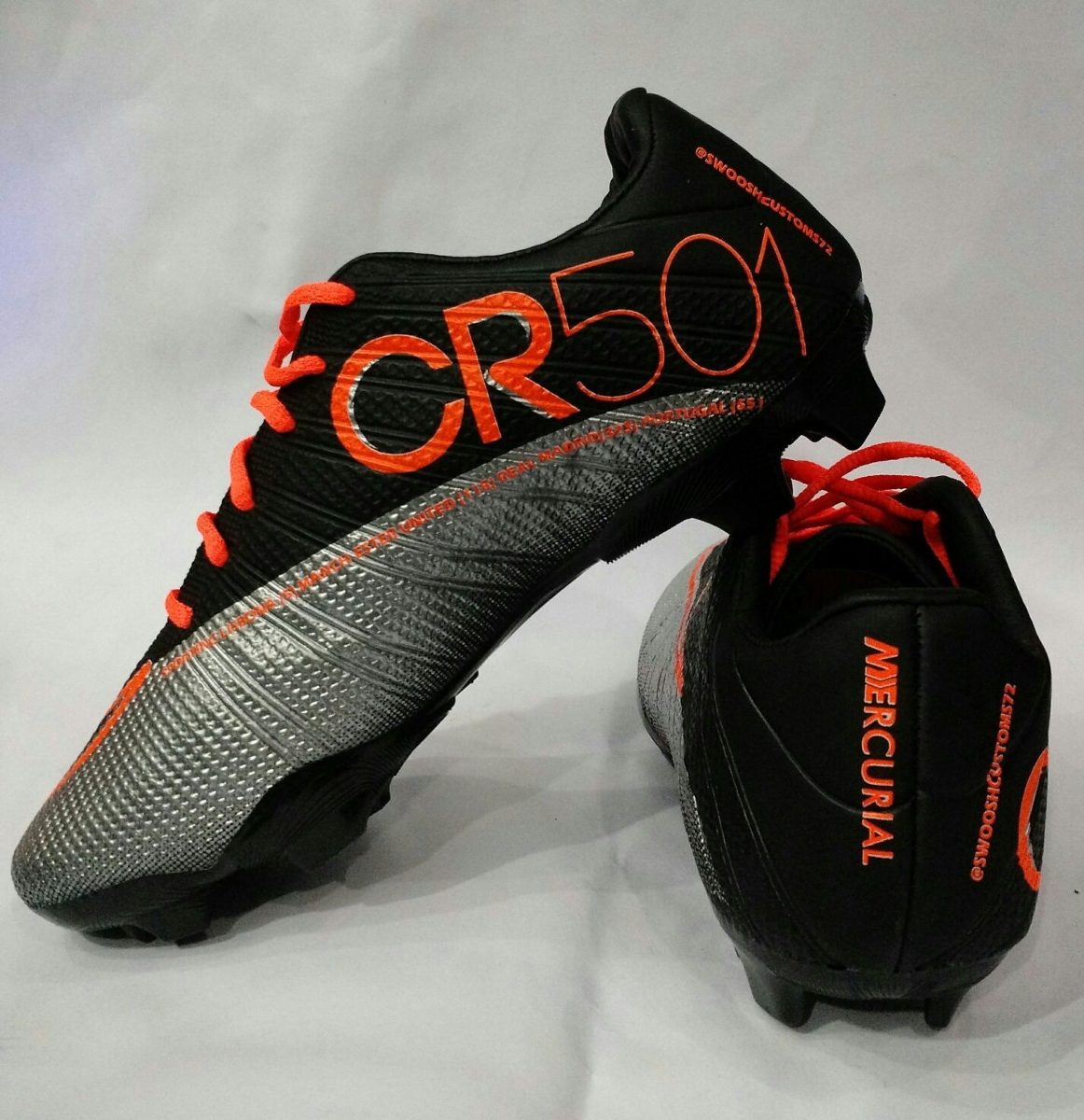 Nike Vapor Flyknit Ultra Black Red FG Football Boots World
