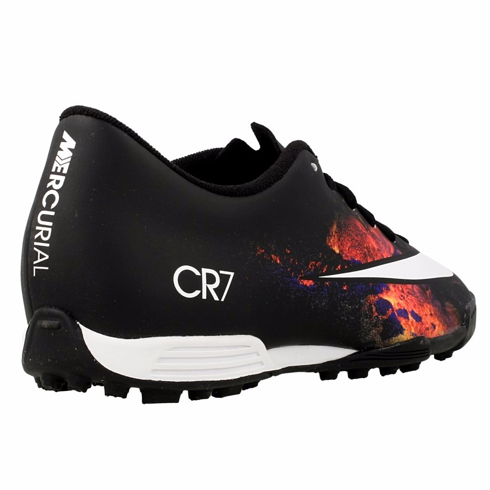 Chuteira Nike Mercurial Vortex Ii Cr7 Tf Cristiano Ronaldo - R$ 239,90 em Mercado Livre