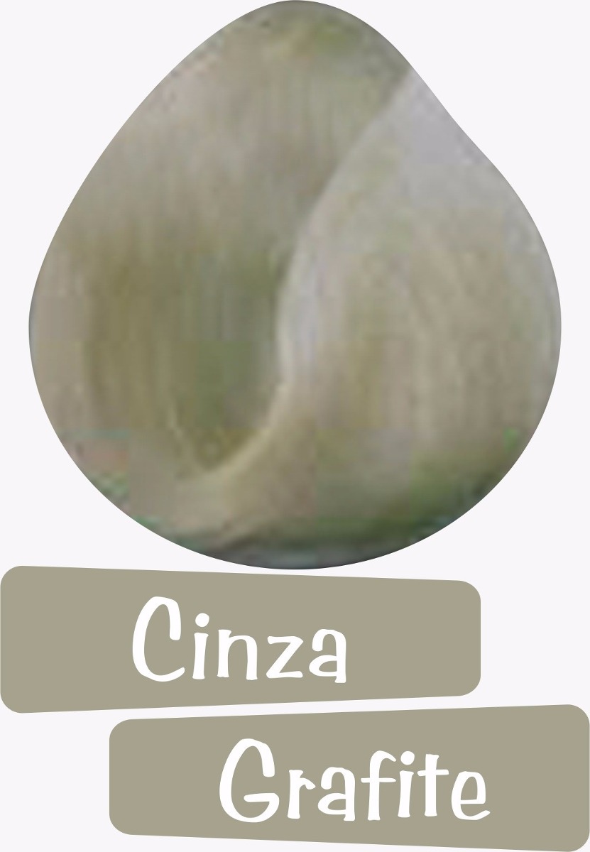 cinza grafite exotic colors coloração tinta cabelo máscara r 23