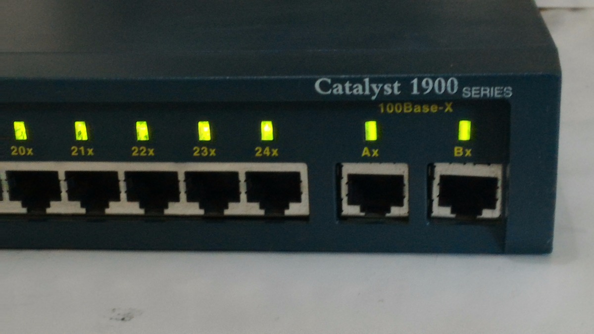 Cisco Catalyst 1900 Series Switches - Series 100 Base-x - R$ 187,30 em