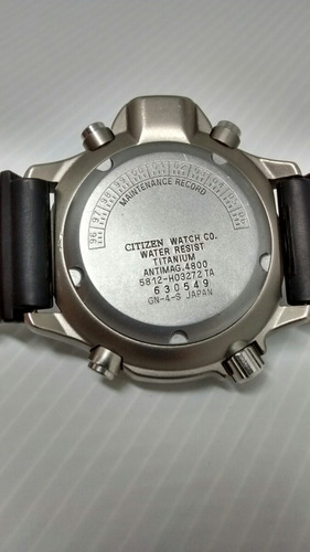 Citizen Aqualand 6 Ponteiros Titanium - 5812 - R$ 1.100,00 em Mercado Livre