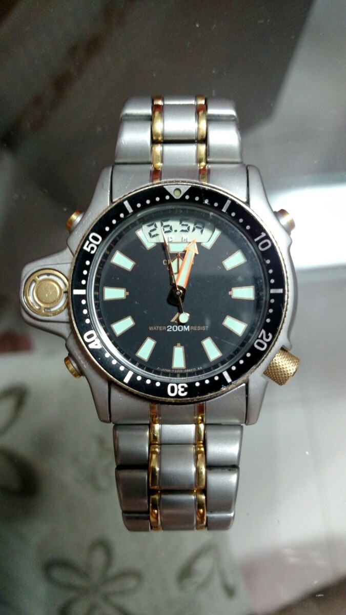 Citizen Aqualand Co 22 RarÃssimo - R$ 2.100,00 em Mercado Livre