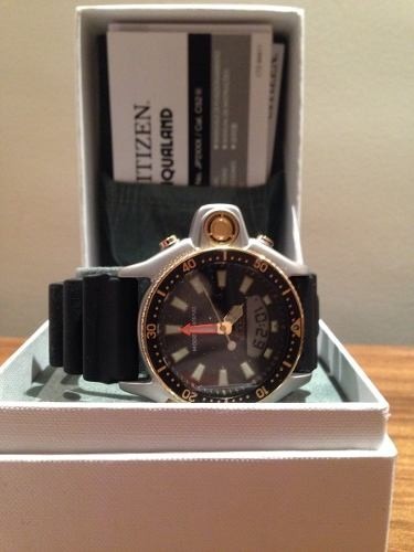 Citizen Aqualand Jp2004-07e Série Ouro - R$ 1.479,99 em Mercado Livre