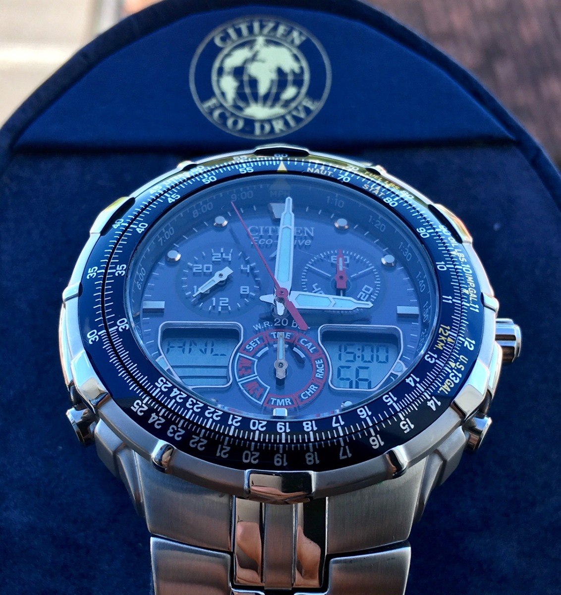 Citizen Eco Drive Promaster C390 Calibre C660 Skyhawk - R$ 960,00 em Mercado Livre