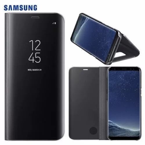 clear view standing cover galaxy s8