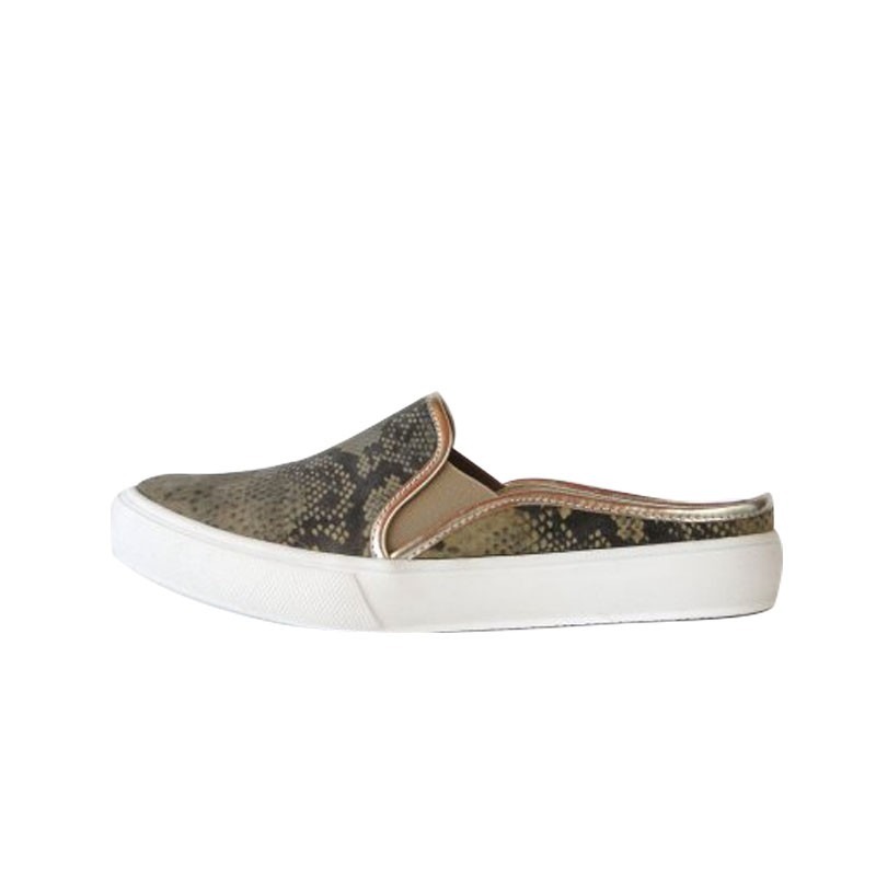 clippate panchas sin talon reptil cuero alpargatas mujer. Cargando zoom.