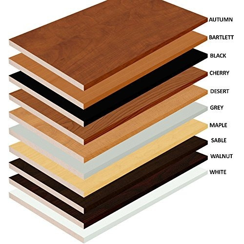 Closet Shelves Melamine Cherry Color 18 D X 33 W Choos Closet Shelves Melamine Cherry Color 18 D X 33 W Choos