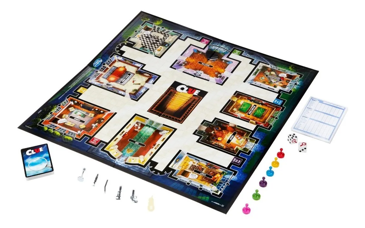 juego clue hasbro