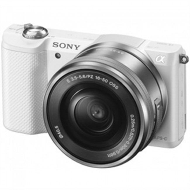 Câmera Sony Alpha Ilce-5000l Kit 16-50 + 16gb Memória Sd - R$ 2.399,99