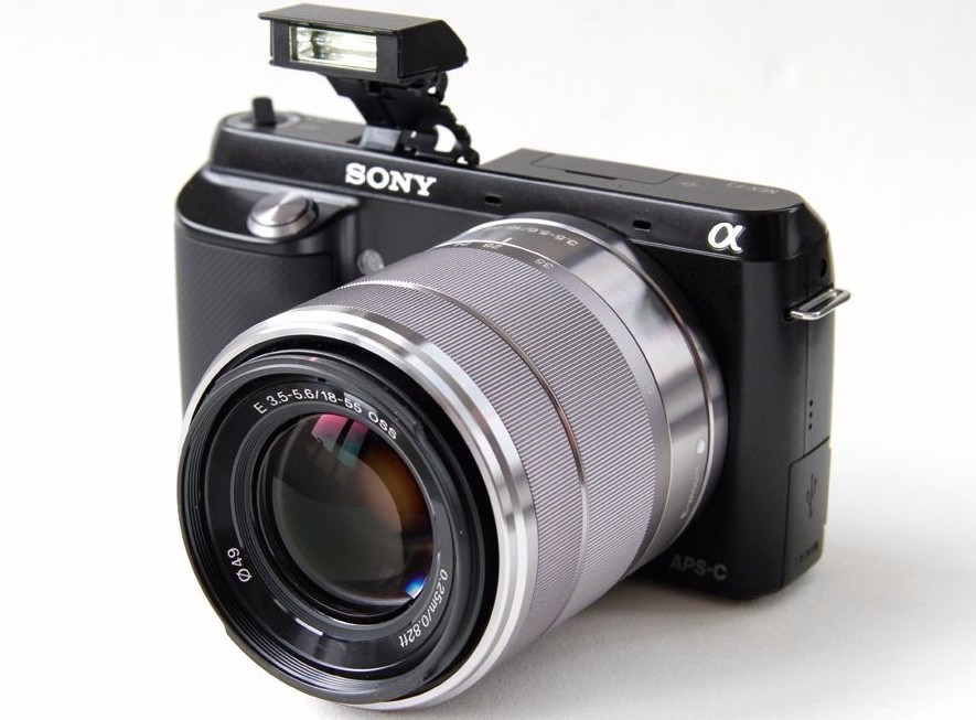 C mera Sony Nex F3 Semi Profissional  R 1 100 00 em 