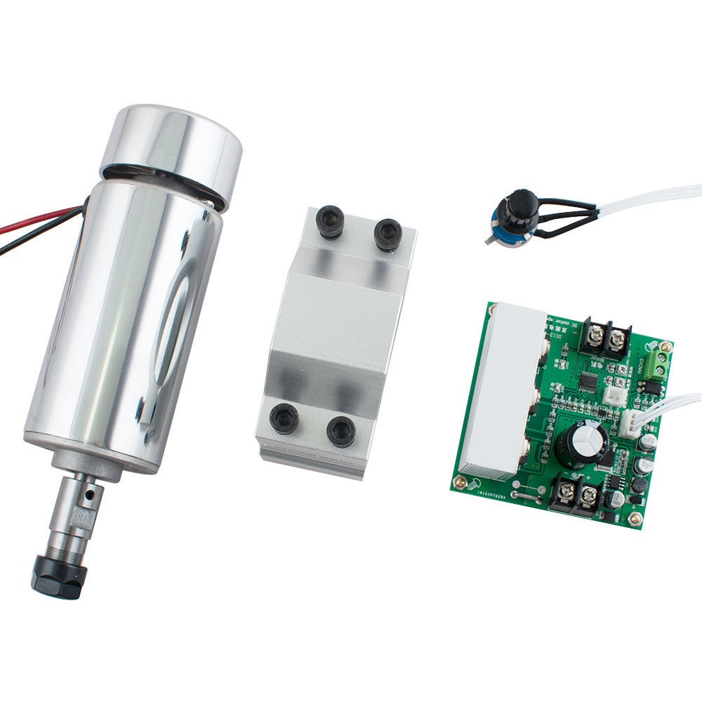 Mount Engraving Kits CNC Spindle Motor 400W ER11 /& Mach3 PWM Speed Controller