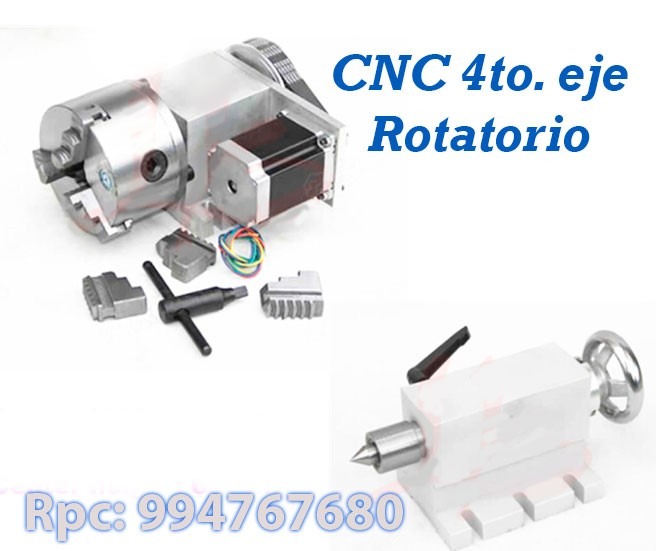 Cnc Rotatorio Cuarto Eje Router - U$S 780,00 en Mercado Libre Cnc Rotatorio Cuarto Eje Router - U$S 780,00 en Mercado Libre