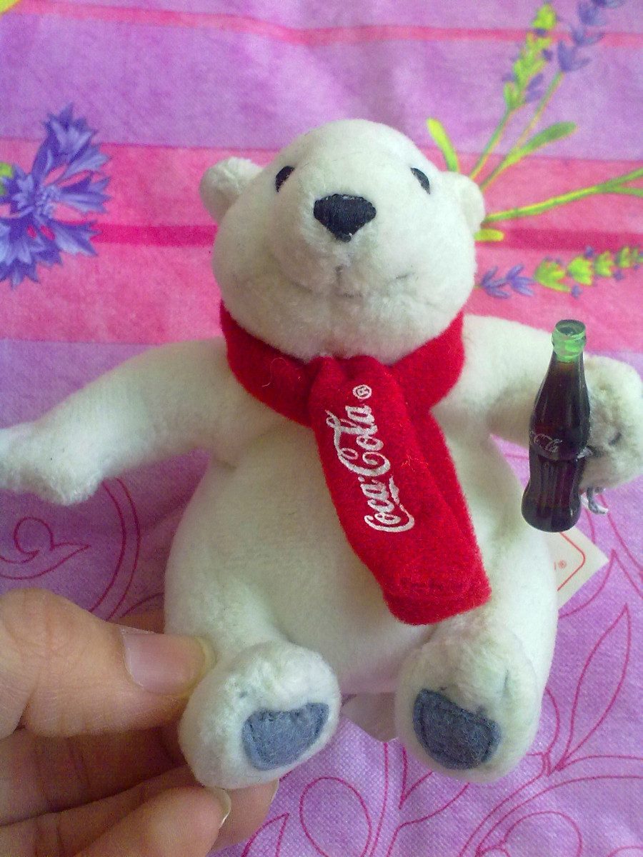 peluche coca cola