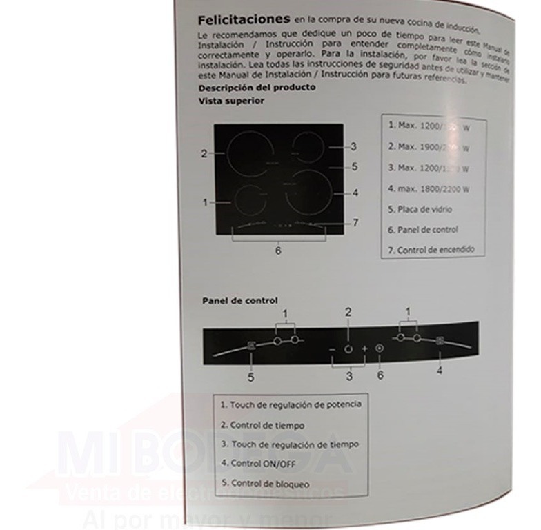 Cocina De Induccion Midea De 4 Placas U S 99 00 En Mercado Libre