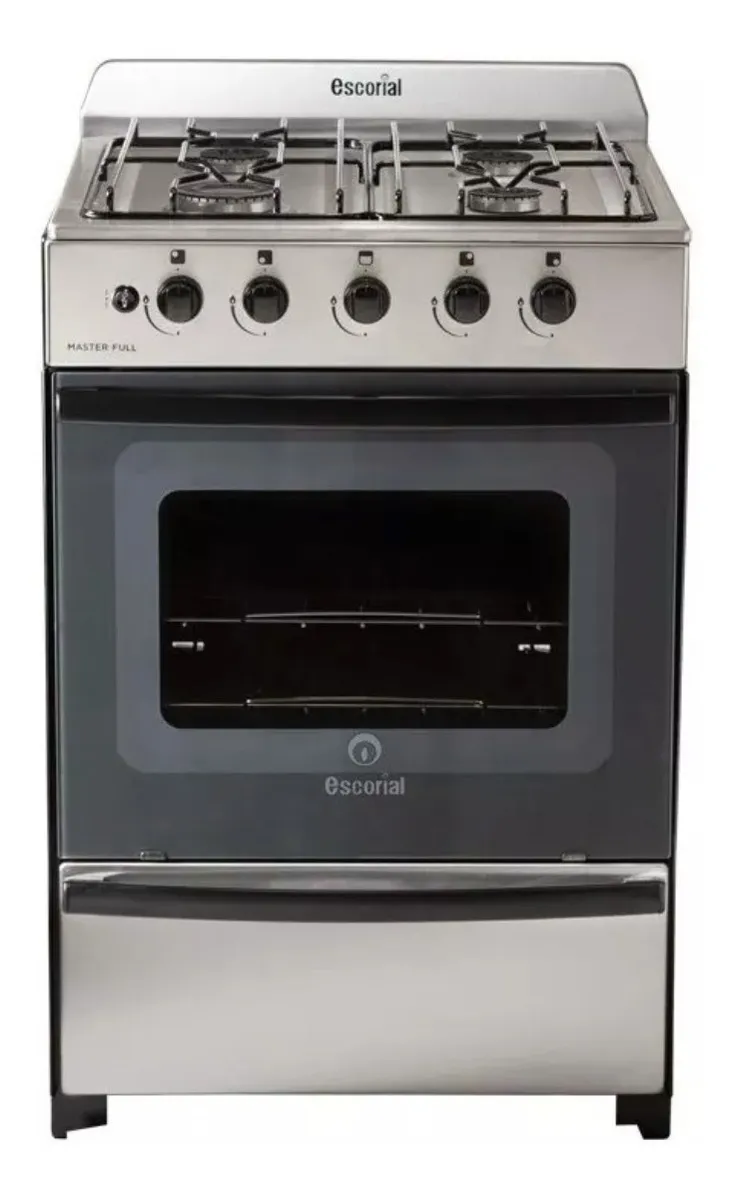 Domadordeprecios Cocina Escorial Master Full Inoxidable 56 Cm Multigas Luz Encendido 26 999 00