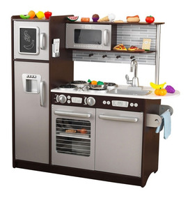 Accesorio Espresso Juguete Kidkraft Con Cocina Madera Uptown Ybfgy6I7v
