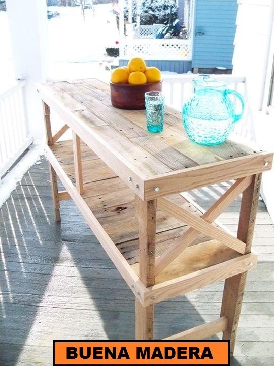 Isla de cocina, madera desayunador, rustica // buena madera ...
