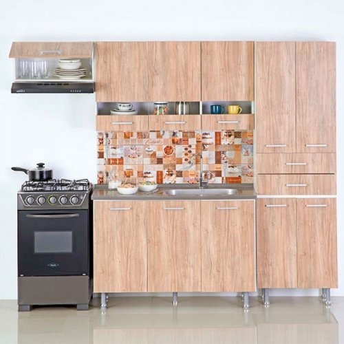 Cocina Carvalho Derecha 2.40 Mts Mueble De Cocina Hogar Ea - $ 1.600 ... Cocina Carvalho Derecha 2.40 Mts Mueble De Cocina Hogar Ea - $ 1.600 ...