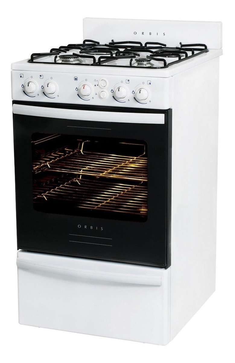 Cocina Orbis Blanca 55cm C Luz Y Enc Electronico 858bc2
