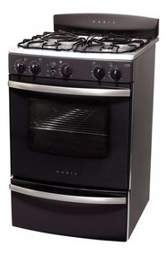 Cocina Orbis C9500 Inoxidable Con Gas Cocinas 4 Hornallas En