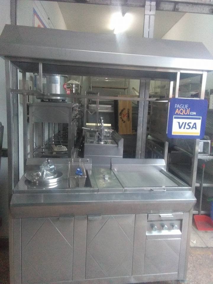 Cocinas Mesas Hornos Caja China Carrito Para Broster Acero - S ... Cocinas Mesas Hornos Caja China Carrito Para Broster Acero - S ...