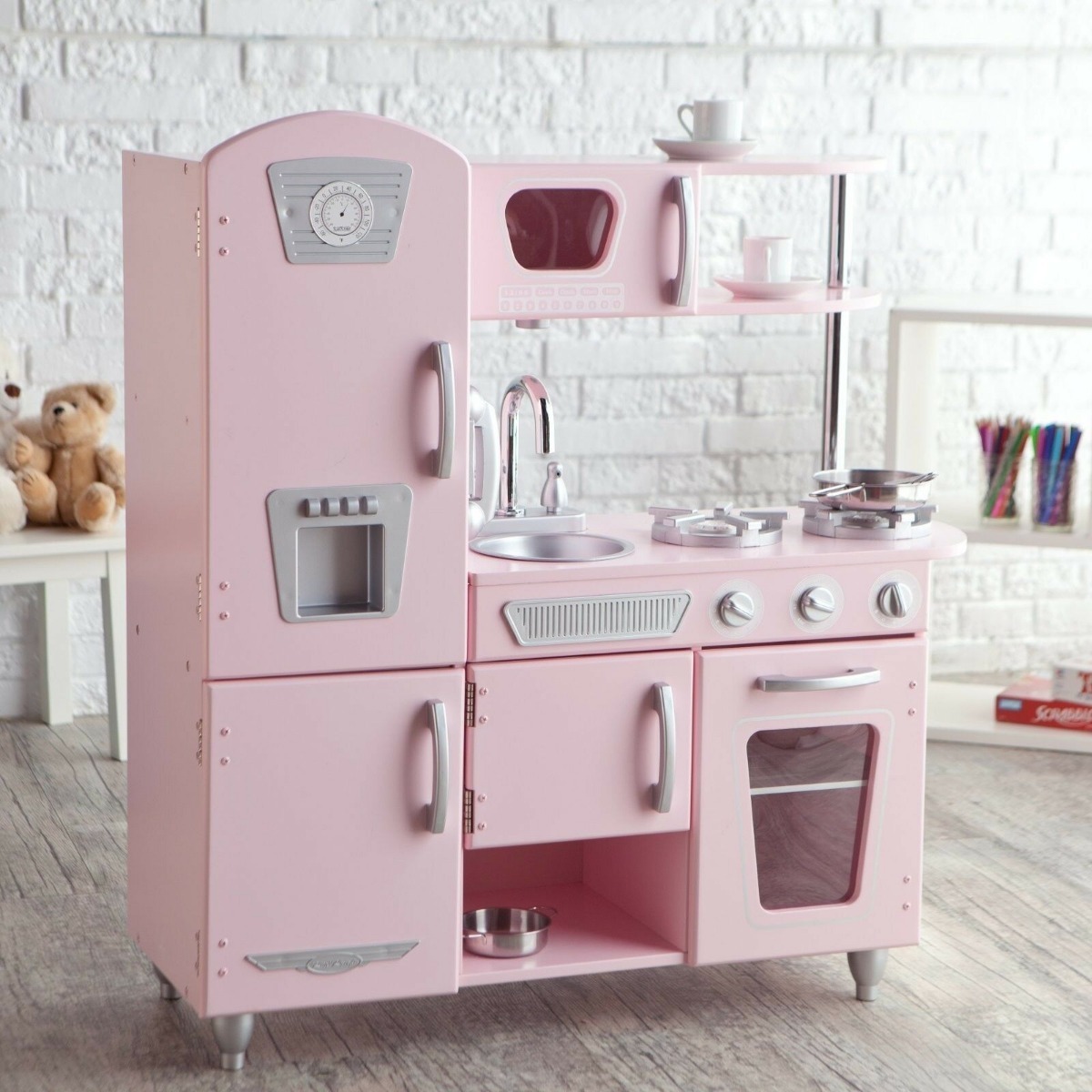 Cocinita Kidkraft Juguete Cocina Para Niñas (rosa) - $ 5,499.00 en