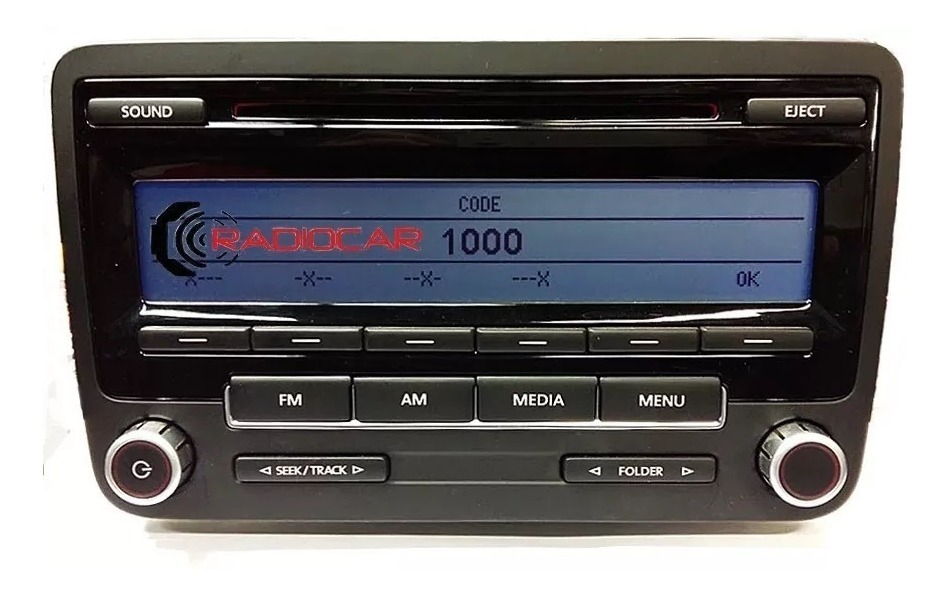 VW RCD 300 código de radio en minutos