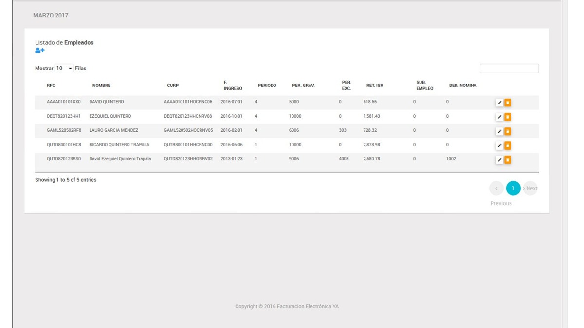 código fuente php mysql nomina 1 2 cfdi 3 3 4 000 00 en mercado