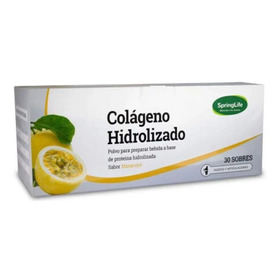 Colágeno Hidrolizado Springlife (maracuyá) 30 Sobres