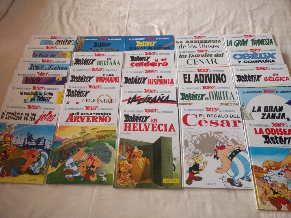 Coleccion Completa De Libros De Asterix( Marca Salvat) - Bs. 5.000 ...