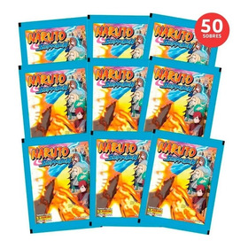 Colección De Stickers Naruto Shippuden Pack Con 50 Sobres