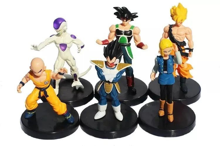 figuras de goku y vegeta