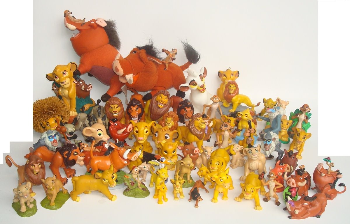 muñecos del rey leon