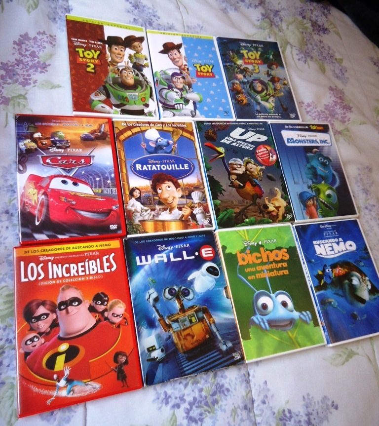 Coleccion Peliculas De Pixar En Dvd 19900 En Mercado Libre