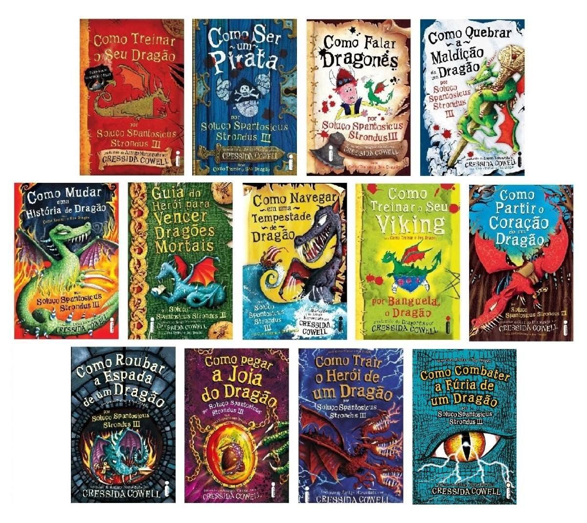 Coleção Completa Como Treinar O Seu Dragão (13 Livros) R 399,90 em Mercado Livre Coleção Completa Como Treinar O Seu Dragão (13 Livros) R 399,90 em Mercado Livre