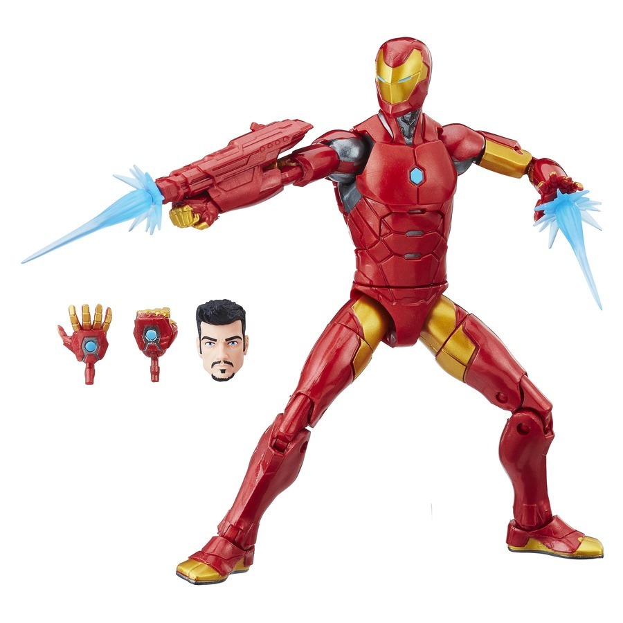 MARVEL LEGENDS Black Panther BAF Okoye Iron Man Invincible HASBRO ACTION FIGURE