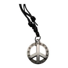 Collar Símbolo De Paz + Estuche Dayoshop
