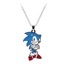 Collar Sonic The Hedgehog Video Juego Erizo Colgante Sega