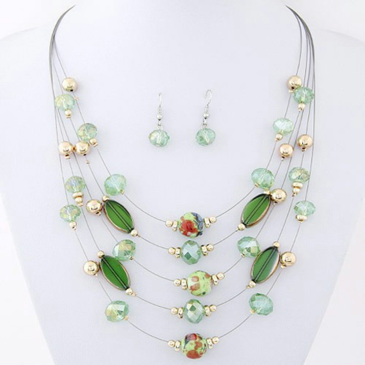 collares cadena bisuteria gargantilla aretes extras, grandes