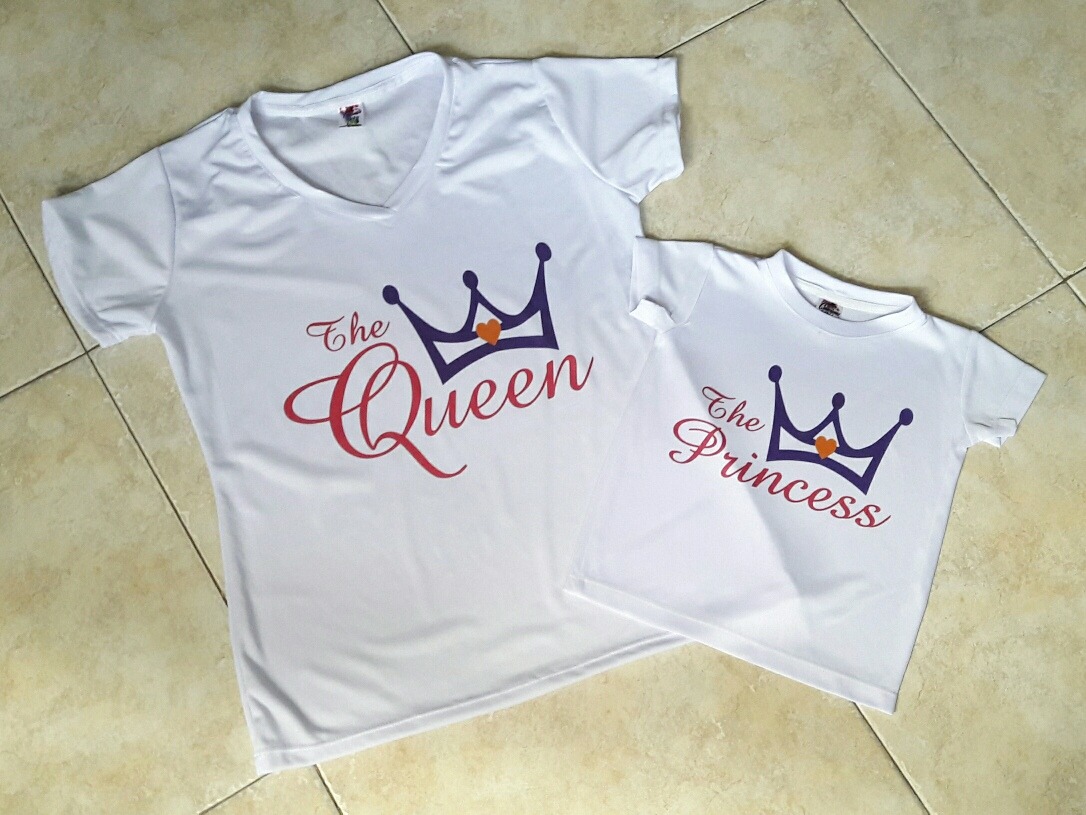 camisetas estampadas madre e hija