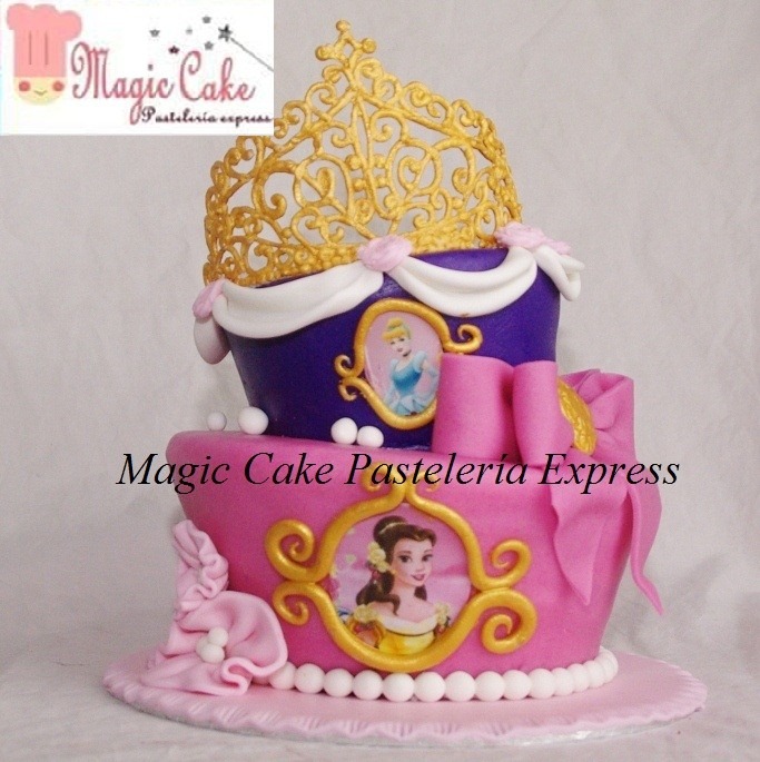 Combo Fiesta! Torta Princesas Disney + Cupcakes + Cakepops