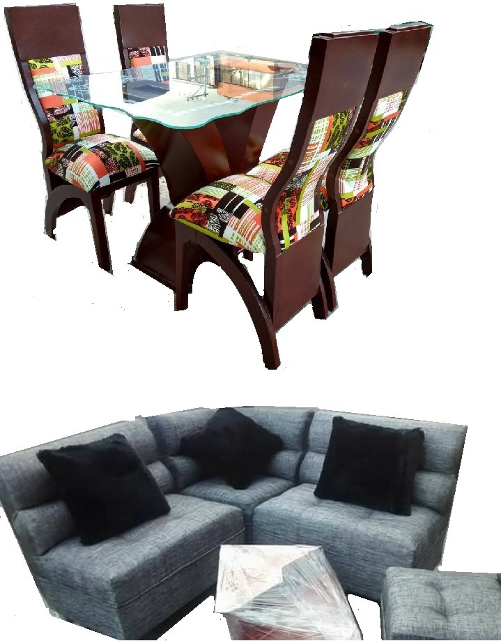 Combo Juego De Sala Modular Mini Y Comedor 4 Puestos, - $ 1.169.900 ... Combo Juego De Sala Modular Mini Y Comedor 4 Puestos, - $ 1.169.900 ...