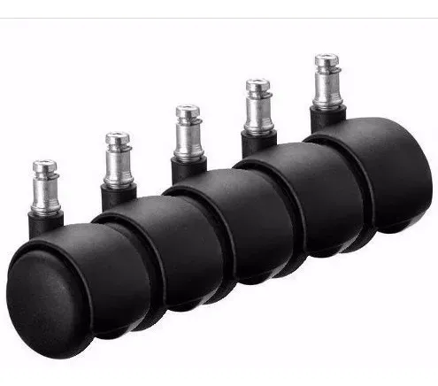 Combo Roda Rodinha Cadeira De Escritorio Giratória 11mm