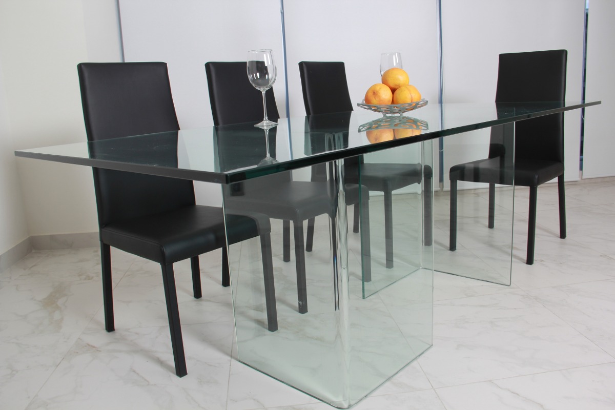 Comedor De Cristal Templado Minimalista Moderno De 15mm $ 7,90000 Comedor De Cristal Templado Minimalista Moderno De 15mm $ 7,90000